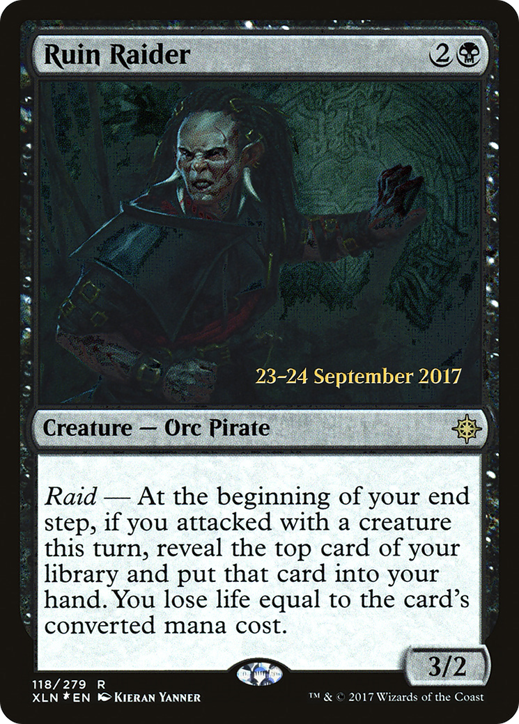 Ruin Raider (PRE-118) [Ixalan Promos] Foil MTG Single Wizards of the Coast