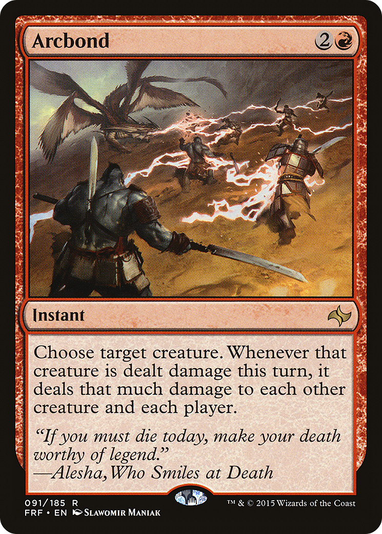 Arcbond (FRF-091) [Fate Reforged] MTG Single Wizards of the Coast