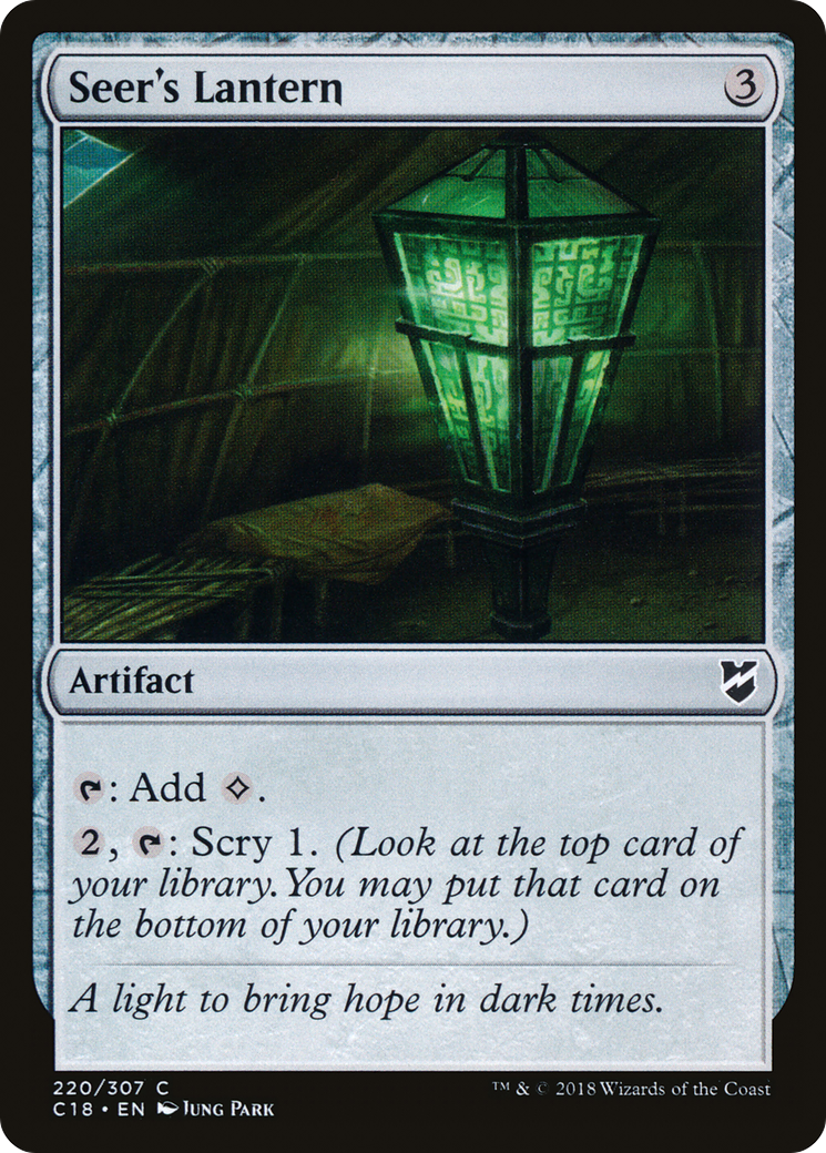 Seer's Lantern (C18-220) [Commander 2018] MTG Single Wizards of the Coast