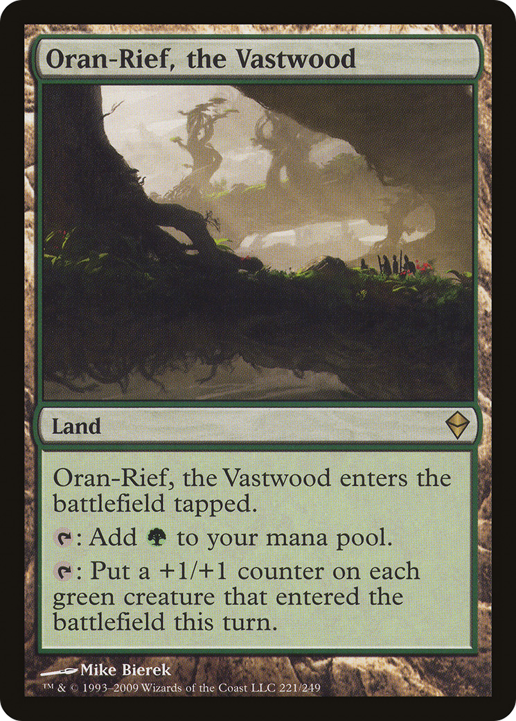 Oran-Rief, the Vastwood (ZEN-221) [Zendikar] Foil MTG Single Wizards of the Coast