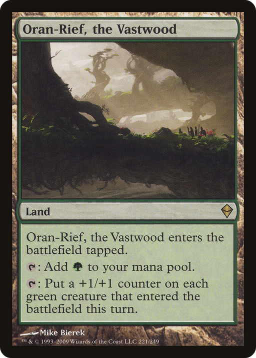 Oran-Rief, the Vastwood (ZEN-221) [Zendikar] Foil MTG Single Wizards of the Coast
