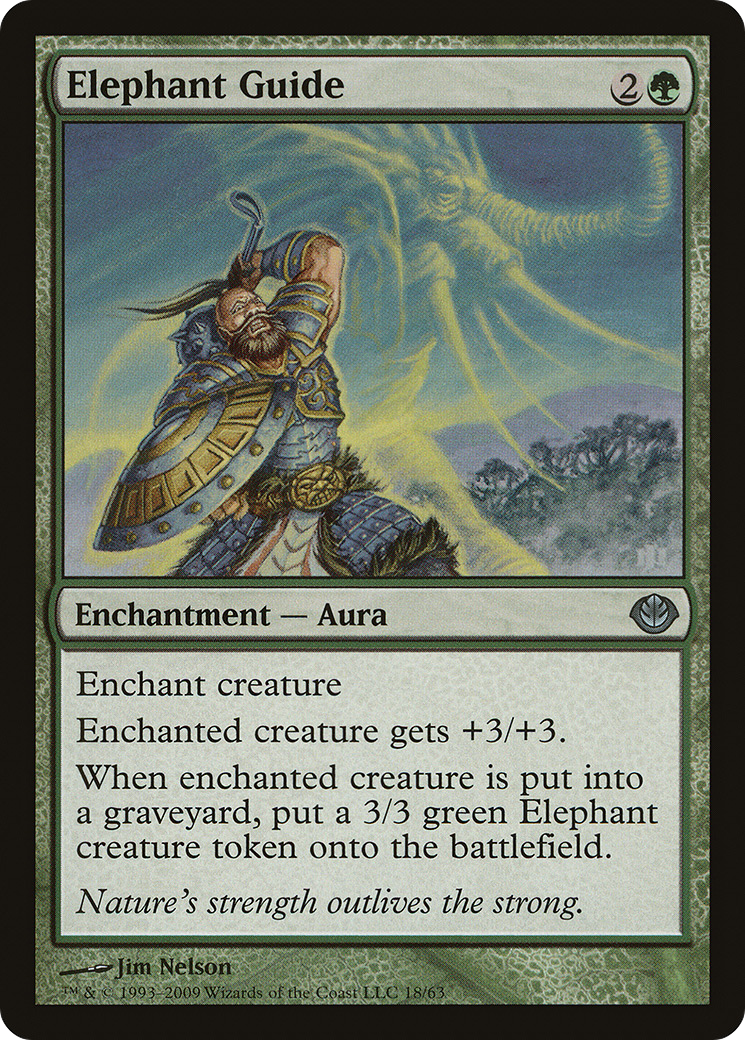 Elephant Guide (DDD-018) [Misc] Duel Decks: Garruk vs. Liliana MTG Single Wizards of the Coast