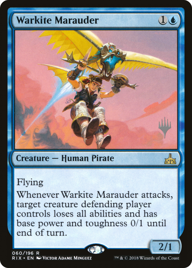 Warkite Marauder (PPM20-060) [Rivals of Ixalan Promos] Foil MTG Single Wizards of the Coast