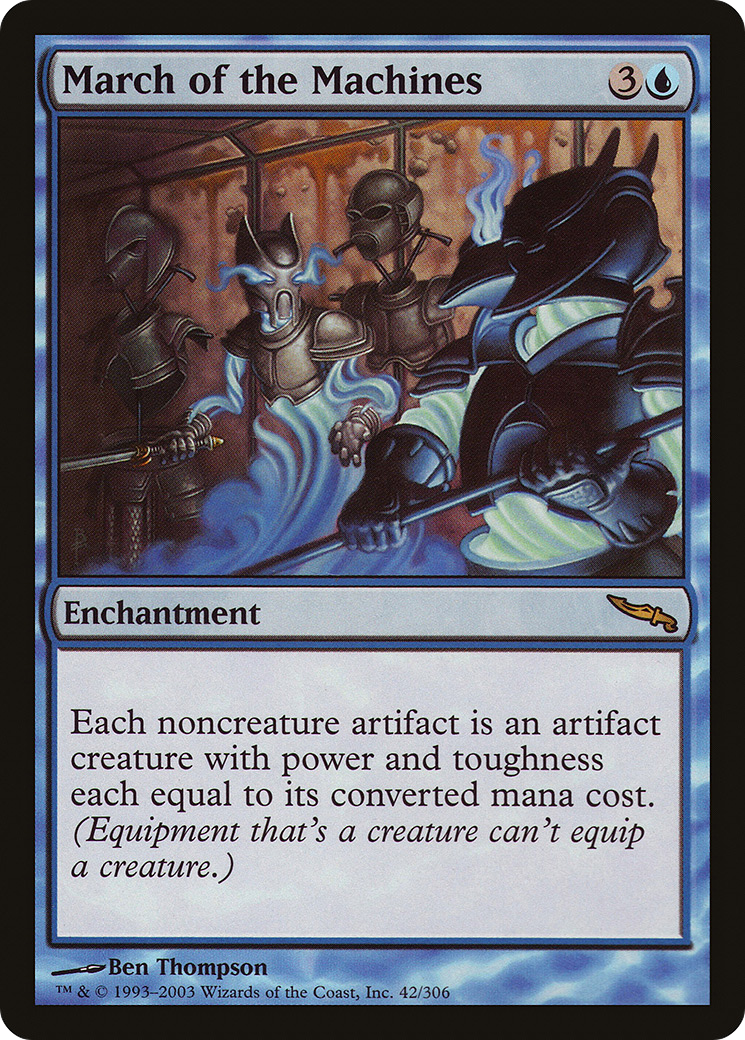 March of the Machines (MRD-042) [Mirrodin] MTG Single Wizards of the Coast