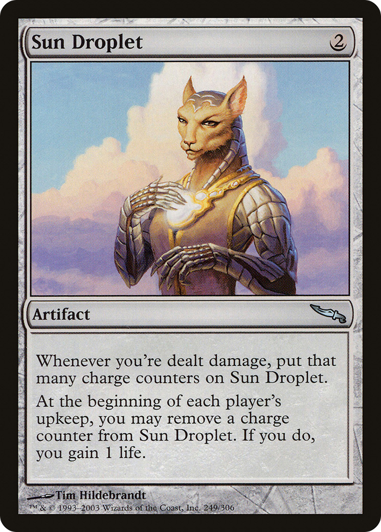Sun Droplet (MRD-249) [Mirrodin] Foil MTG Single Wizards of the Coast