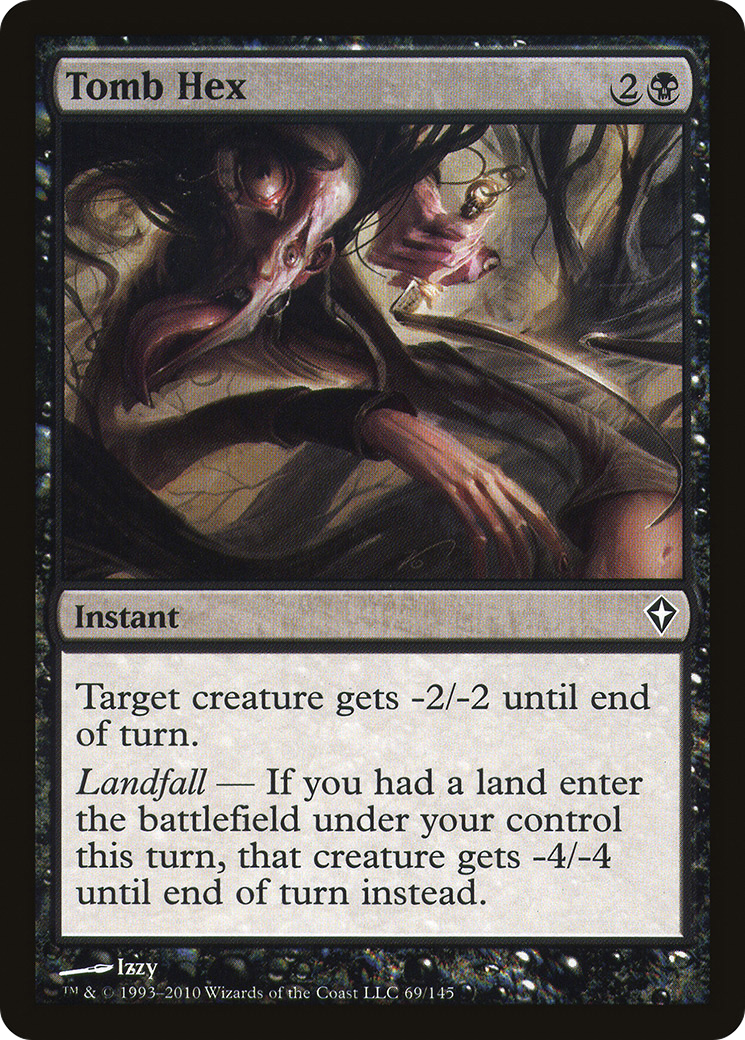 Tomb Hex (WWK-069) [Worldwake] MTG Single Wizards of the Coast