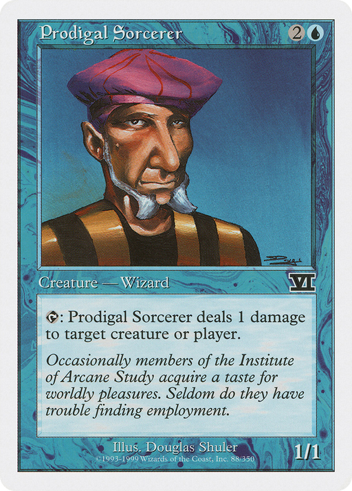Prodigal Sorcerer (6ED-088) [Classic Sixth Edition] MTG Single Wizards of the Coast