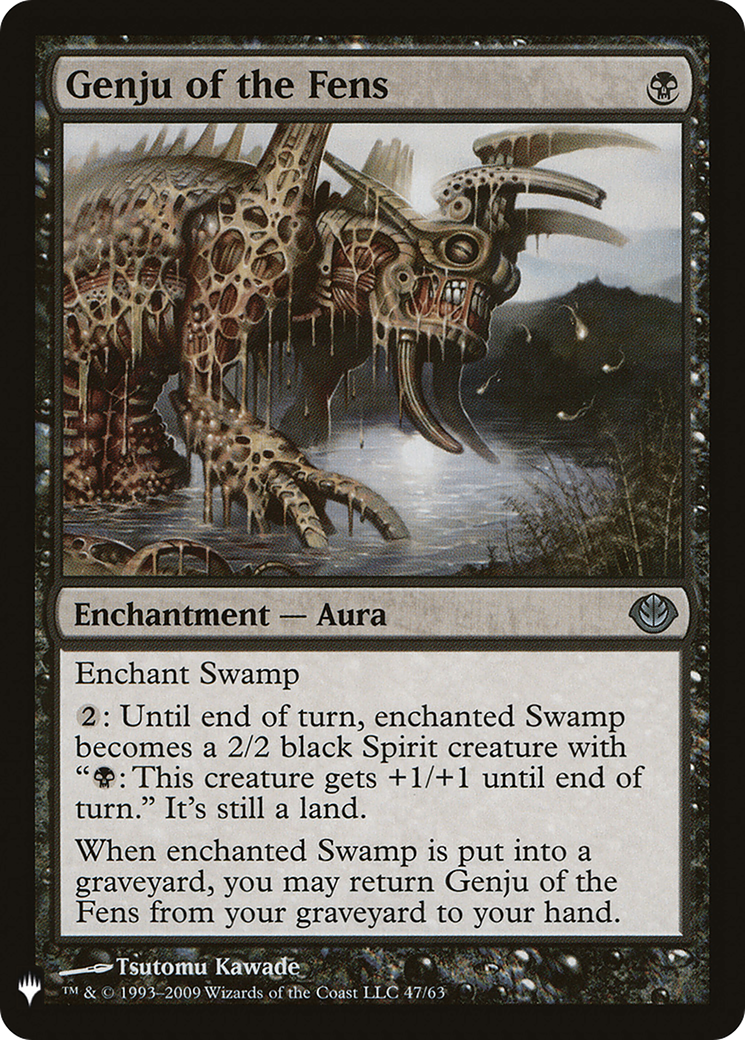 Genju of the Fens (LIST-DDD-47) [Mystery Booster] The List MTG Single Wizards of the Coast