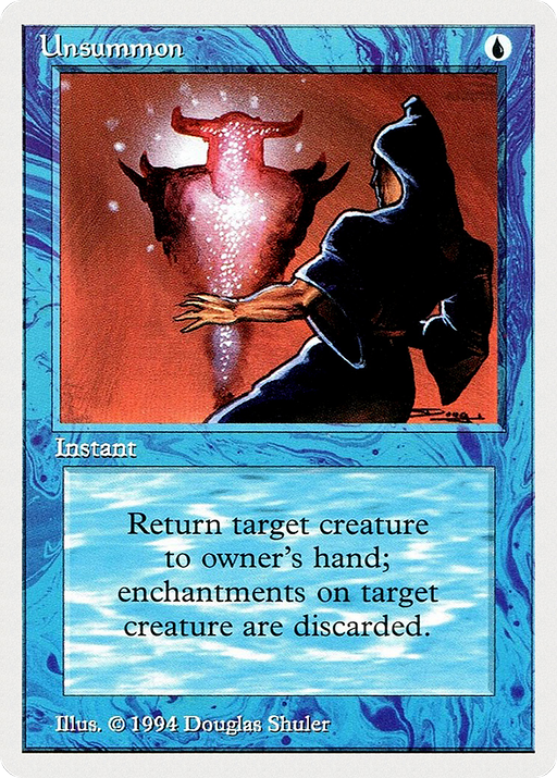 Unsummon (SUM-087) [Misc] Summer Magic / Edgar MTG Single Wizards of the Coast