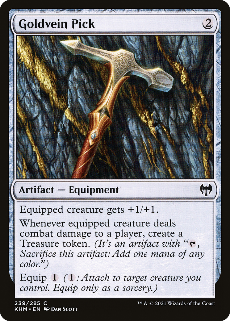 Goldvein Pick (KHM-239) [Kaldheim] MTG Single Wizards of the Coast