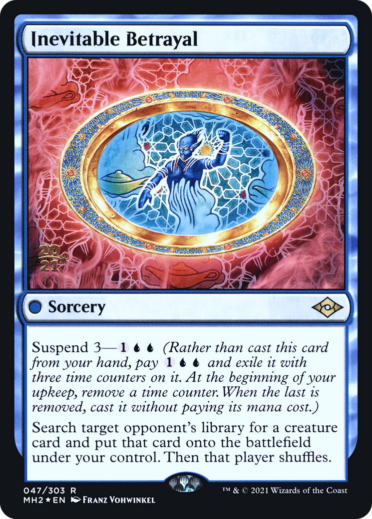 Inevitable Betrayal (PRE-047) [Modern Horizons 2 Promos] Foil MTG Single Wizards of the Coast