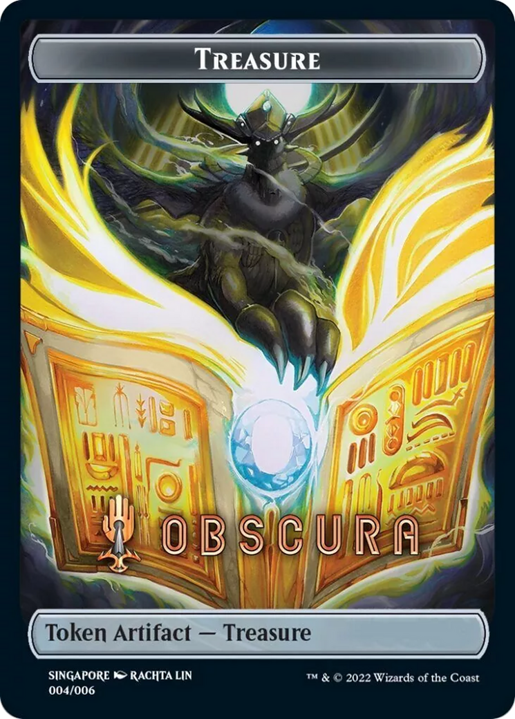 Treasure (PTSNC-004) [Tokens] Streets of New Capenna Southeast Asia Tokens MTG Single Wizards of the Coast