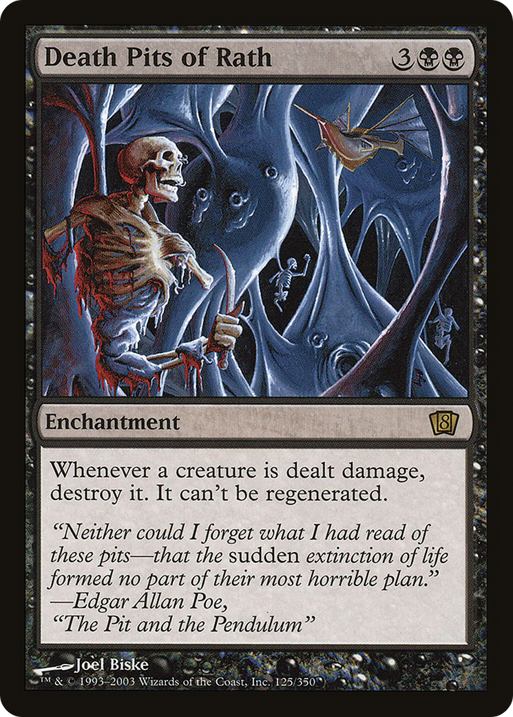 Death Pits of Rath (8ED-125) [8th Edition] Foil MTG Single Wizards of the Coast