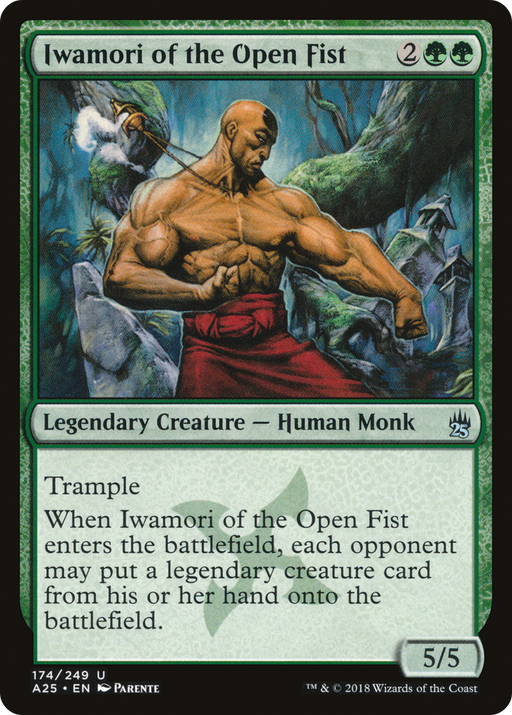 Iwamori of the Open Fist (A25-174) [Masters 25] MTG Single Wizards of the Coast
