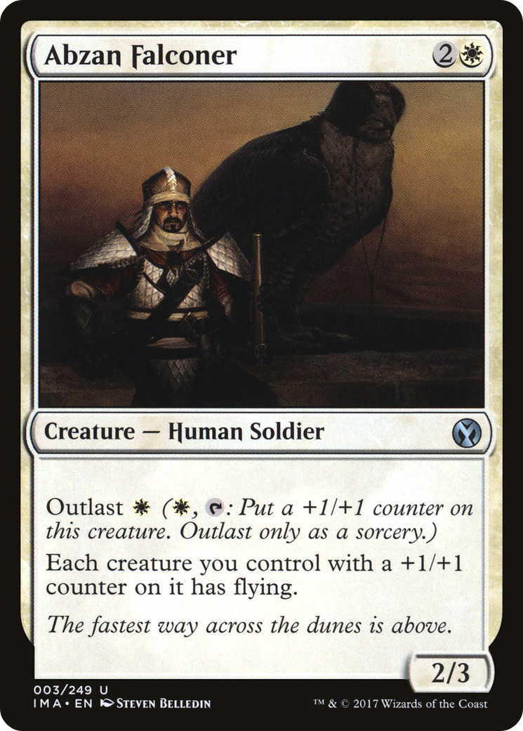 Abzan Falconer (IMA-003) [Iconic Masters] MTG Single Wizards of the Coast