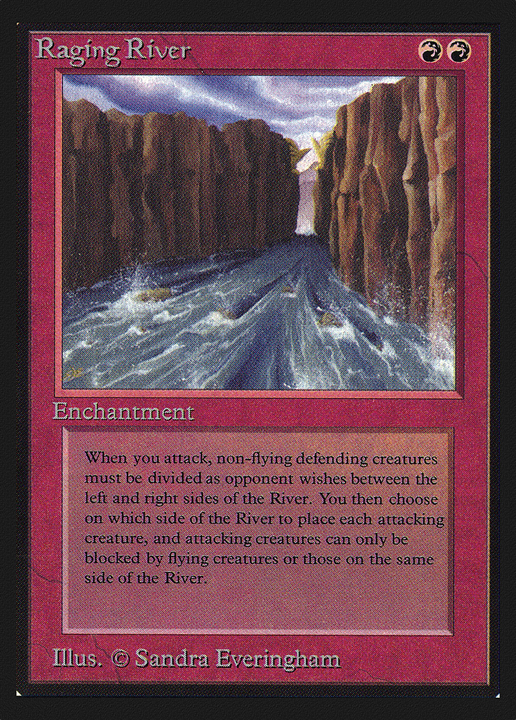 Raging River (CED-169) [Collectors' Edition] MTG Single Wizards of the Coast