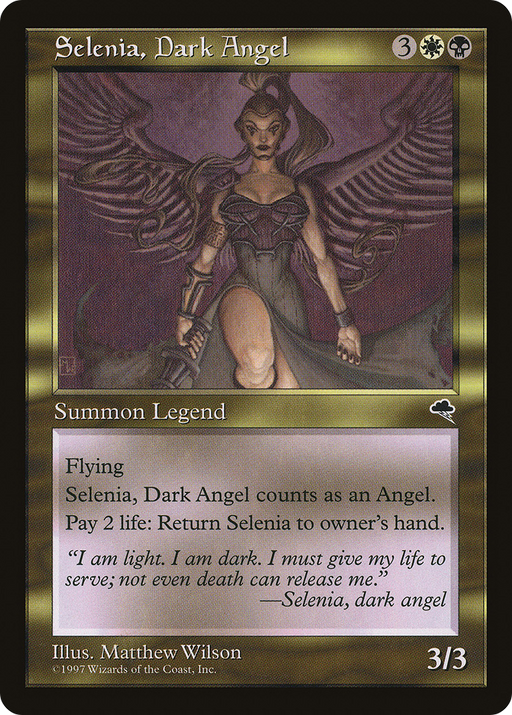 Selenia, Dark Angel (TMP-270) [Tempest] MTG Single Wizards of the Coast