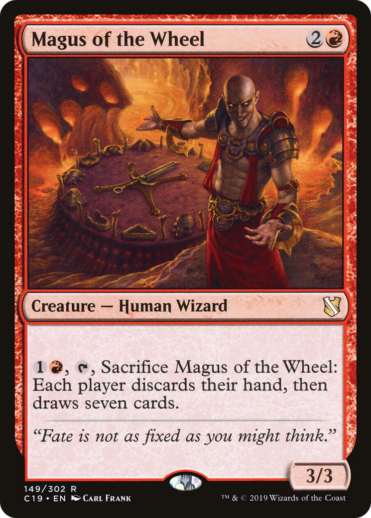 Magus of the Wheel (C19-149) [Commander 2019] MTG Single Wizards of the Coast
