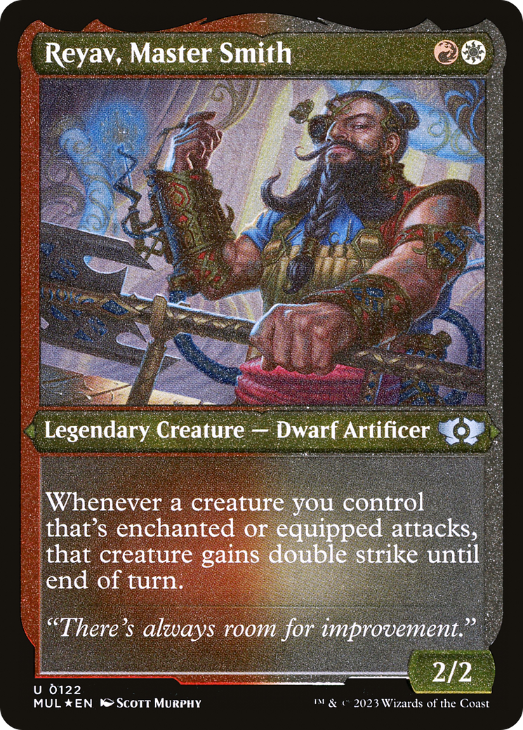 Reyav, Master Smith (MUL-122) [Multiverse Legends] Foil MTG Single Wizards of the Coast