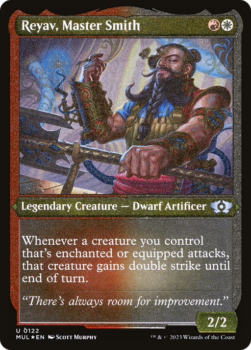 Reyav, Master Smith (MUL-122) [Multiverse Legends] Foil MTG Single Wizards of the Coast