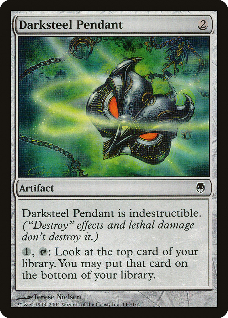 Darksteel Pendant (DST-113) [Darksteel] MTG Single Wizards of the Coast