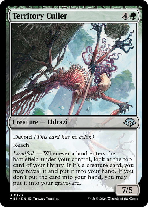Territory Culler (MH3-173) [Modern Horizons 3] MTG Single Modern Horizons 3