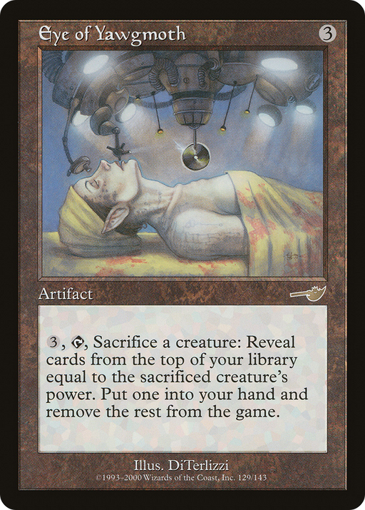 Eye of Yawgmoth (NMS-129) [Nemesis] MTG Single Wizards of the Coast
