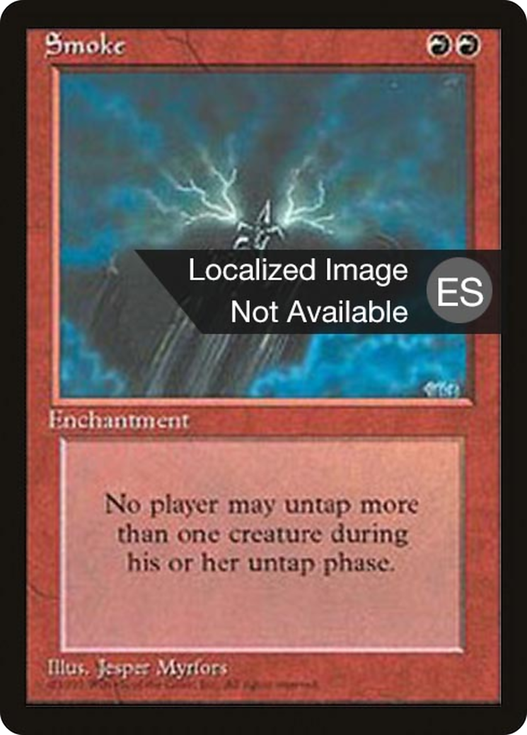 Smoke (4BB-222) [Fourth Edition Foreign Black Border] MTG Single Wizards of the Coast