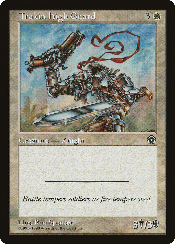 Trokin High Guard (P02-) [Misc] Portal Second Age MTG Single Wizards of the Coast
