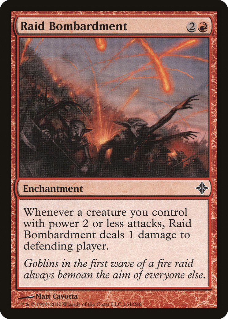 Raid Bombardment (ROE-161) [Rise of the Eldrazi] Foil MTG Single Wizards of the Coast