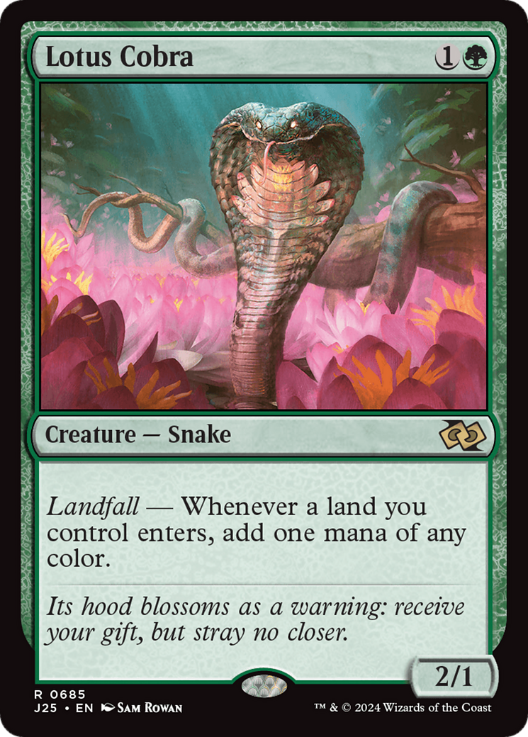 Lotus Cobra (J25-685) [Foundations Jumpstart] MTG Single Wizards of the Coast