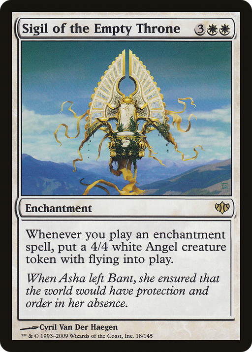 Sigil of the Empty Throne (CON-018) [Conflux] MTG Single Wizards of the Coast
