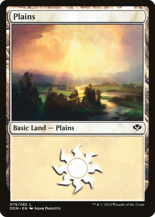 Plains (079) (DDN-079) [Misc] Duel Decks: Speed vs. Cunning MTG Single Wizards of the Coast