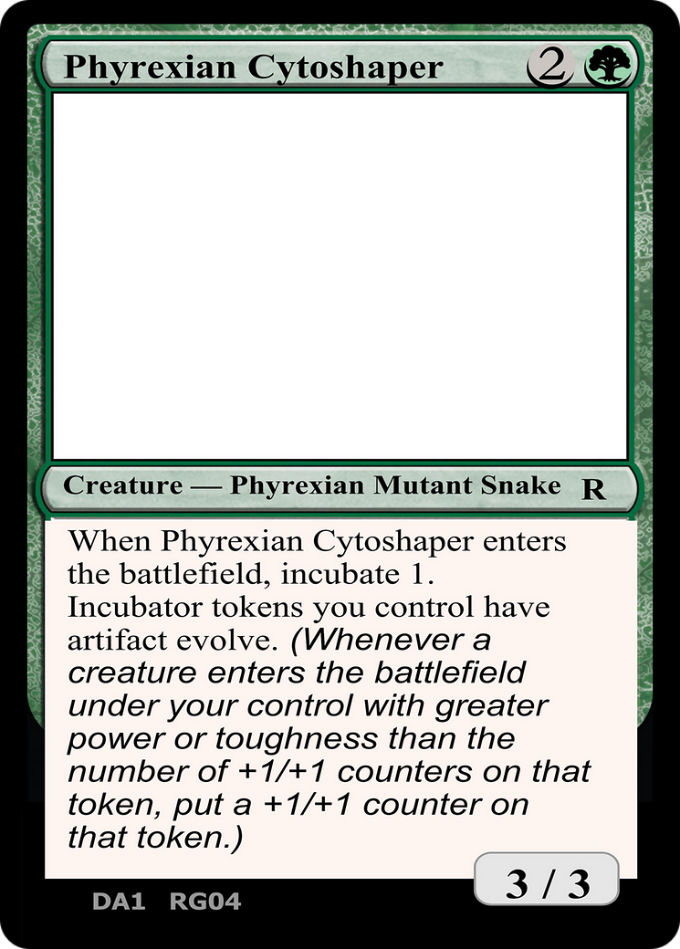 Phyrexian Cytoshaper (UNK-RG04) [Misc] Unknown Event MTG Single Wizards of the Coast