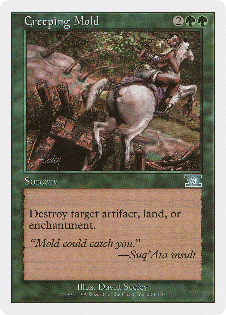 Creeping Mold (6ED-220) [Classic Sixth Edition] MTG Single Wizards of the Coast