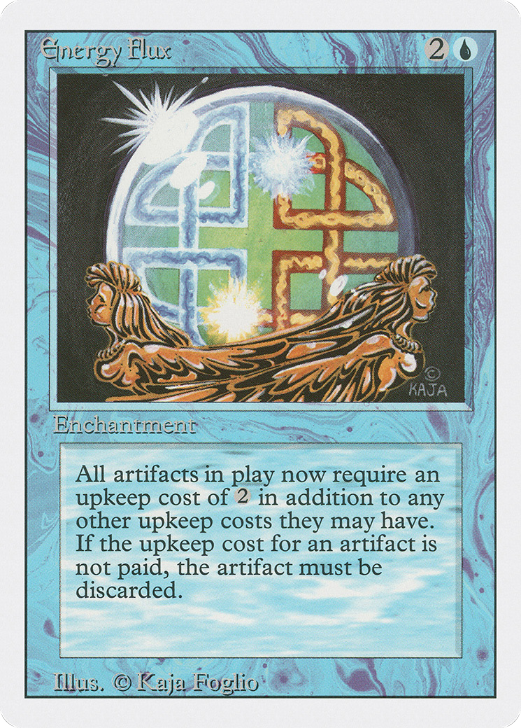 Energy Flux (3ED-) [Revised Edition] MTG Single Wizards of the Coast