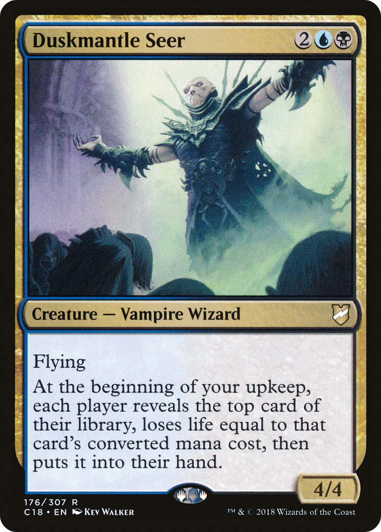 Duskmantle Seer (C18-176) [Commander 2018] MTG Single Wizards of the Coast