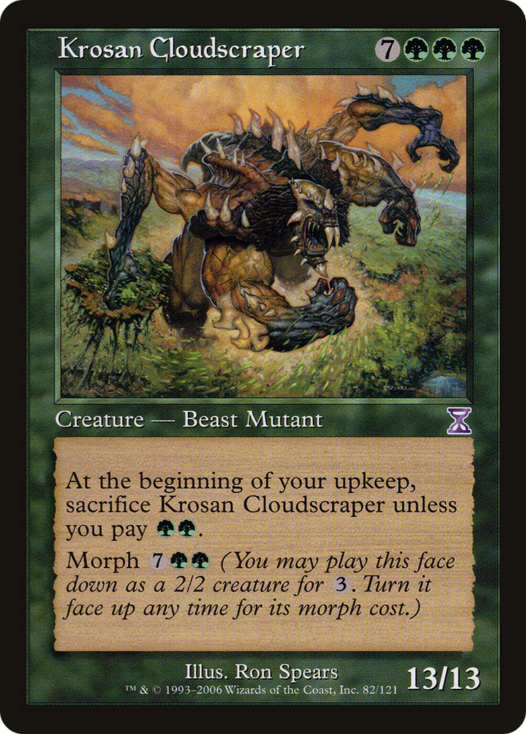 Krosan Cloudscraper (TSB-082) [Time Spiral Timeshifted] Foil MTG Single Wizards of the Coast