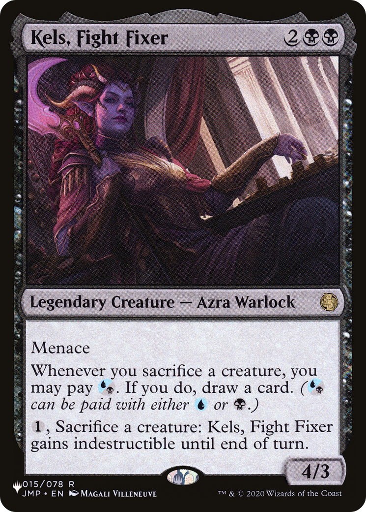 Kels, Fight Fixer (LIST-JMP-15) [Mystery Booster] The List MTG Single Wizards of the Coast