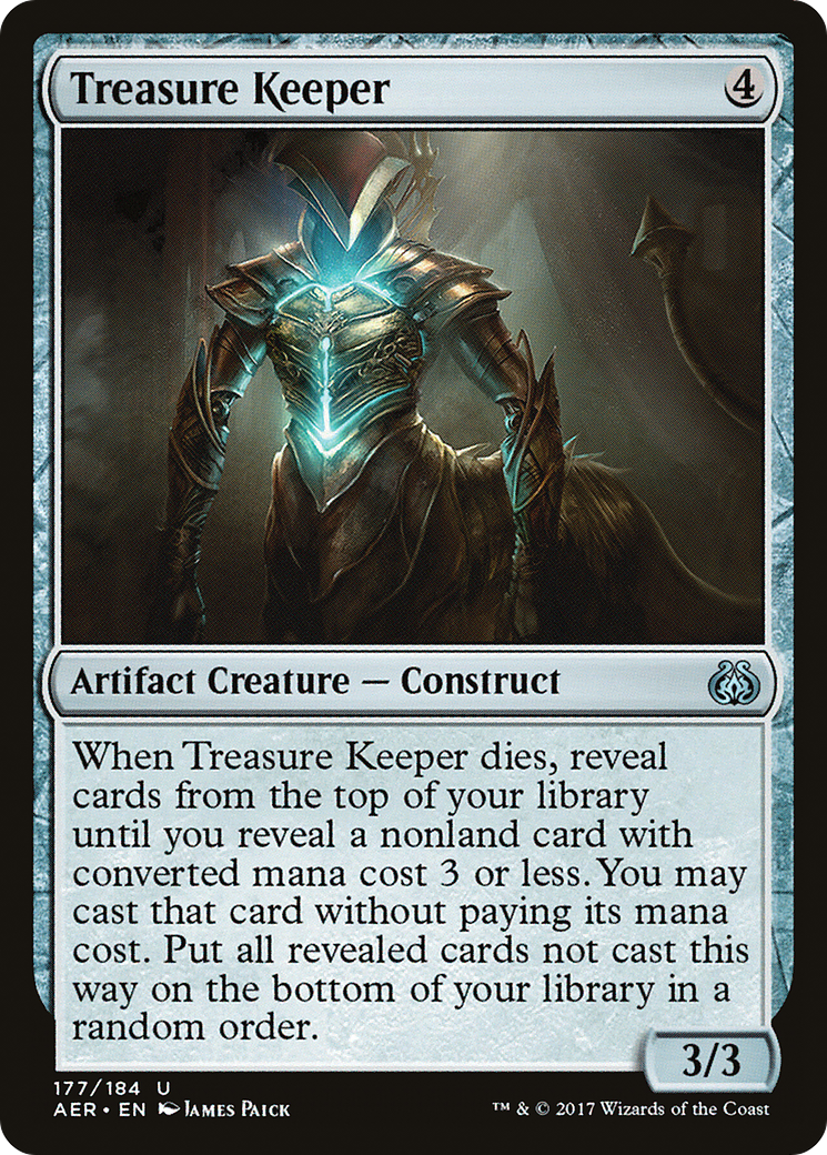 Treasure Keeper (AER-177) [Aether Revolt] MTG Single Wizards of the Coast