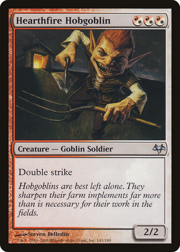 Hearthfire Hobgoblin (EVE-141) [Eventide] Foil MTG Single Wizards of the Coast