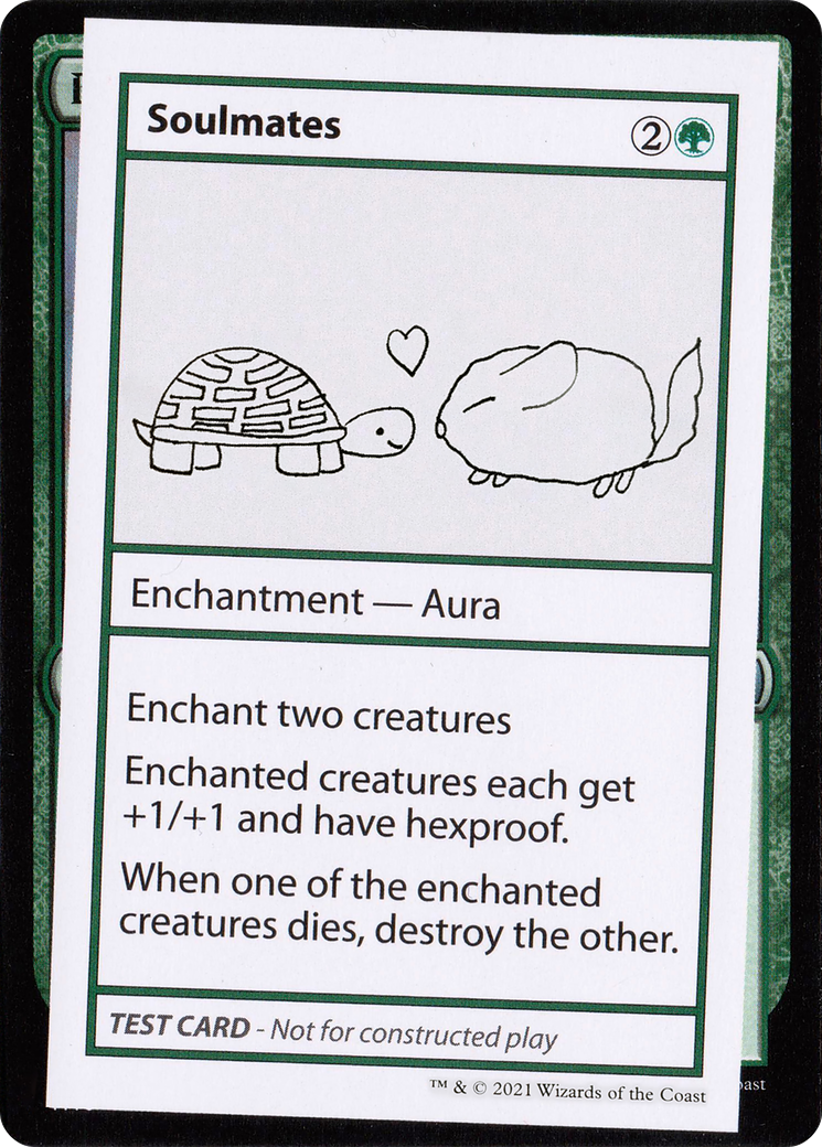 Soulmates (CMB1-084) [Mystery Booster] Playtest Cards 2021 MTG Single Wizards of the Coast