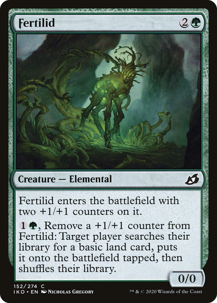 Fertilid (IKO-152) [Ikoria: Lair of Behemoths] Foil MTG Single Wizards of the Coast