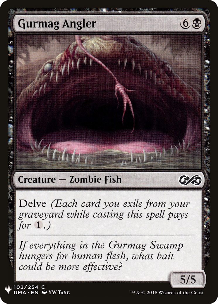 Gurmag Angler (LIST-102) [Mystery Booster] The List MTG Single Wizards of the Coast