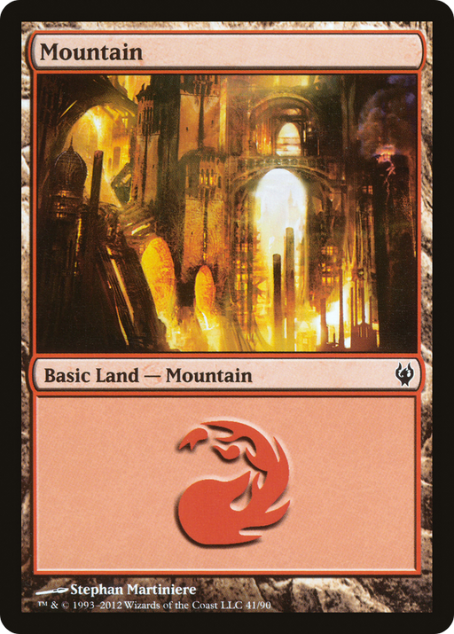 Mountain (DDJ-041) [Misc] Duel Decks: Izzet vs. Golgari MTG Single Wizards of the Coast