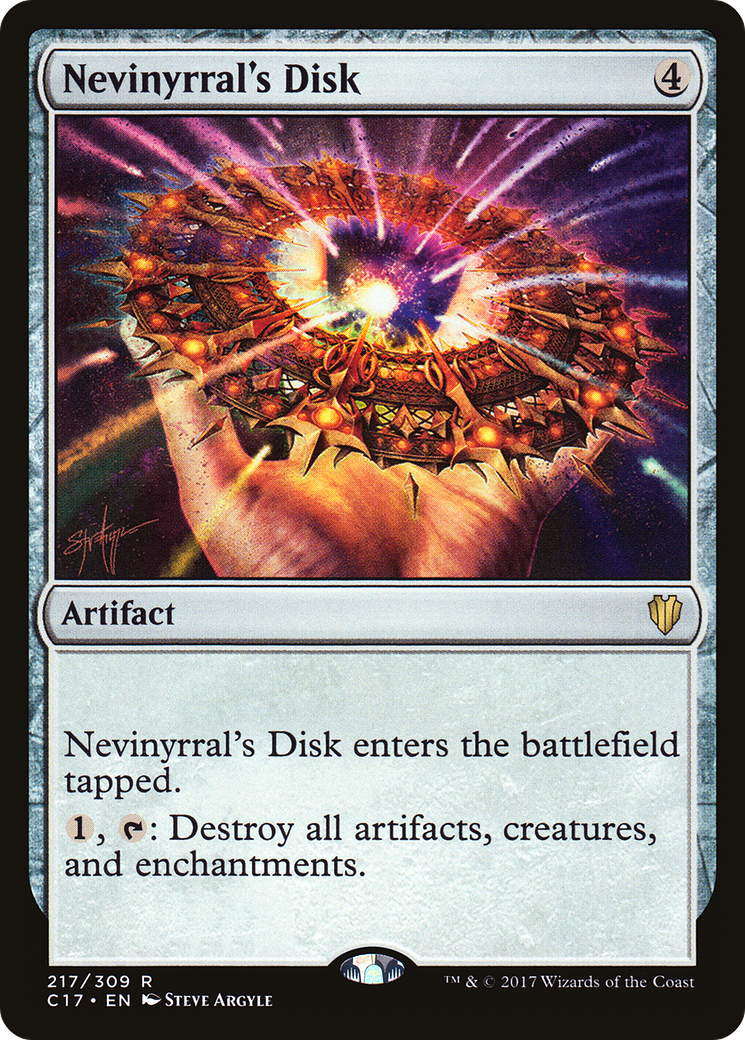 Nevinyrral's Disk (C17-217) [Commander 2017] MTG Single Wizards of the Coast