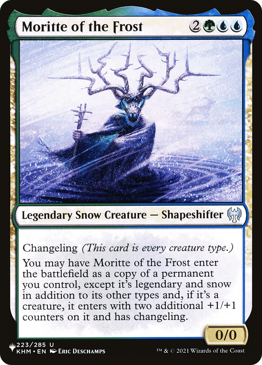 Moritte of the Frost (KHM) (LIST-223) [Mystery Booster] The List Reprints MTG Single Wizards of the Coast