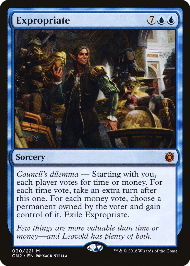 Expropriate (CN2-030) [Conspiracy: Take the Crown] MTG Single Wizards of the Coast
