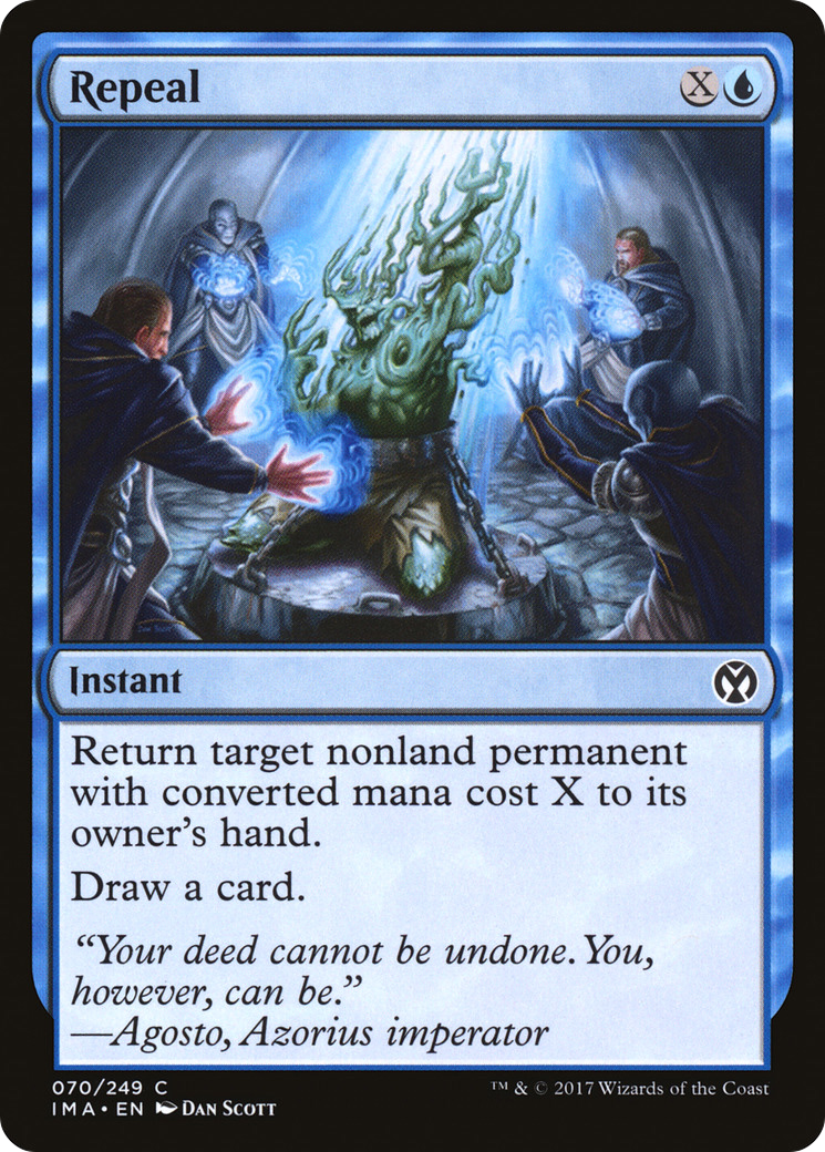 Repeal (IMA-070) [Iconic Masters] MTG Single Wizards of the Coast