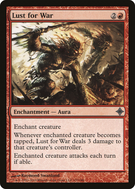 Lust for War (ROE-157) [Rise of the Eldrazi] MTG Single Wizards of the Coast
